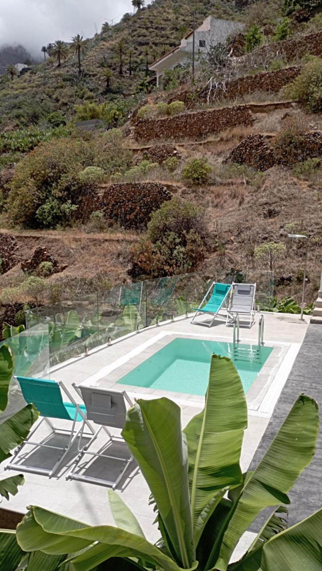 Casa El Mirador De Bibiana Villa Hermigua Exteriör bild